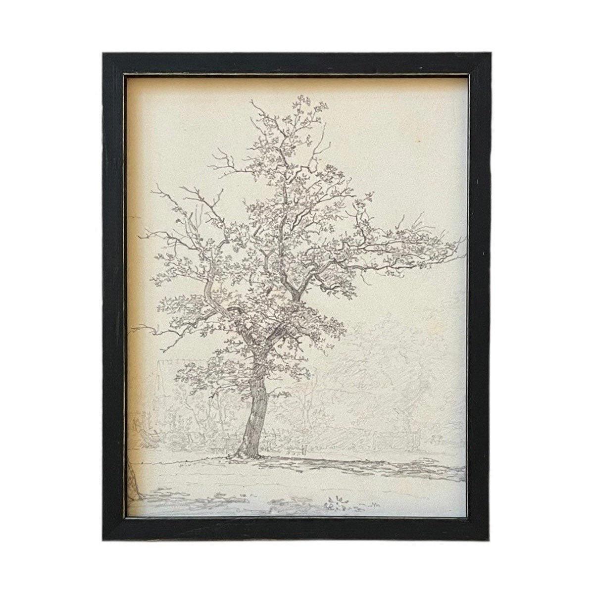 Framed Vintage Farmhouse Canvas Art #BOT-116