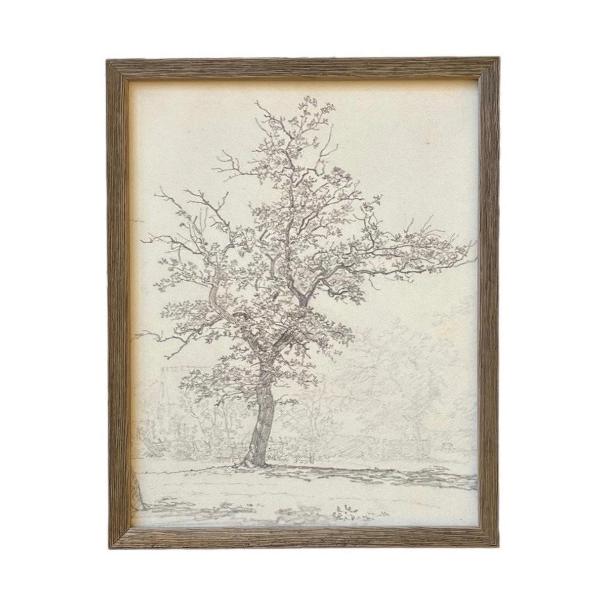 Framed Vintage Farmhouse Canvas Art #BOT-116