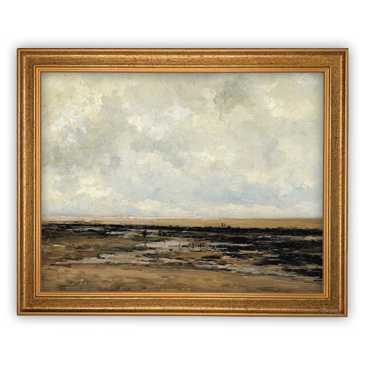 READY to SHIP 18X24 Vintage Framed Canvas Art #LAN-152