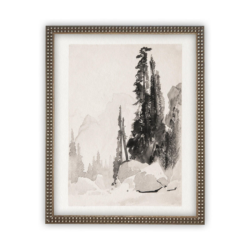 Framed Canvas Art #LAN-161