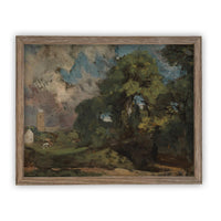 Framed Canvas Art Farmhouse print #LAN-115
