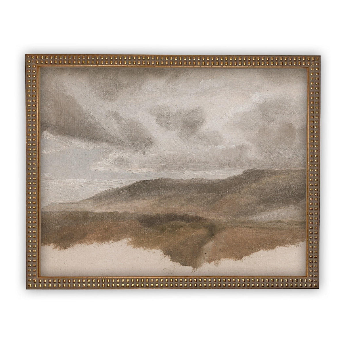 Framed Neutral Landscape Art # LAN-123