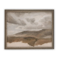 Framed Neutral Landscape Art # LAN-123