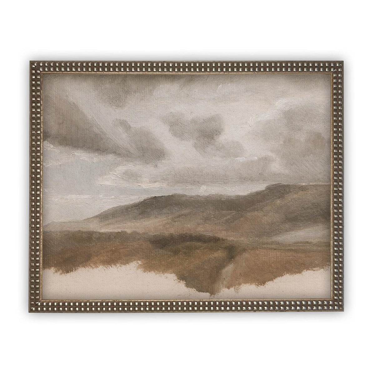 Framed Neutral Landscape Art # LAN-123