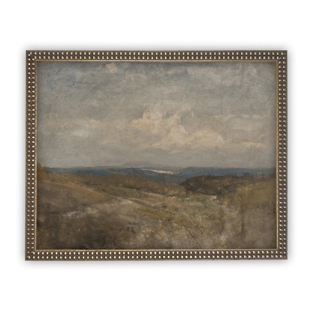 Vintage Framed Canvas Art #LAN-195