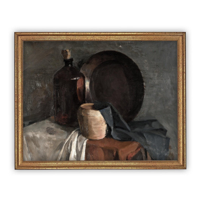 Vintage Framed Farmhouse Kitchen Art #ST-602