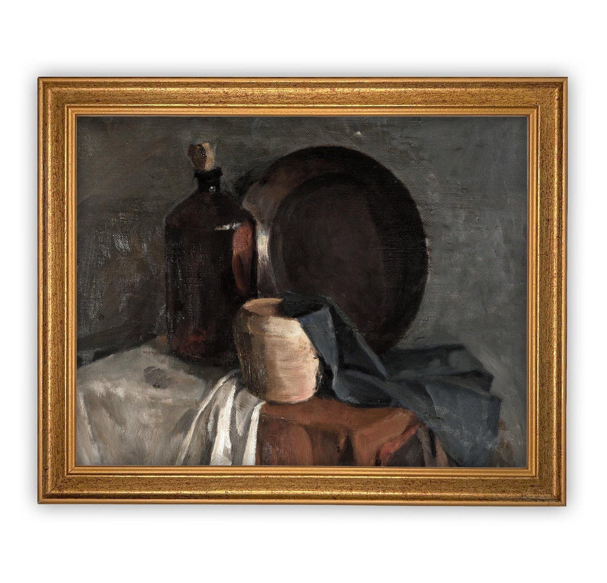Vintage Framed Farmhouse Kitchen Art #ST-602
