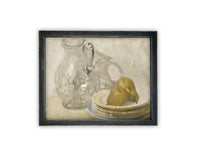 Vintage Framed Canvas Art #ST-617