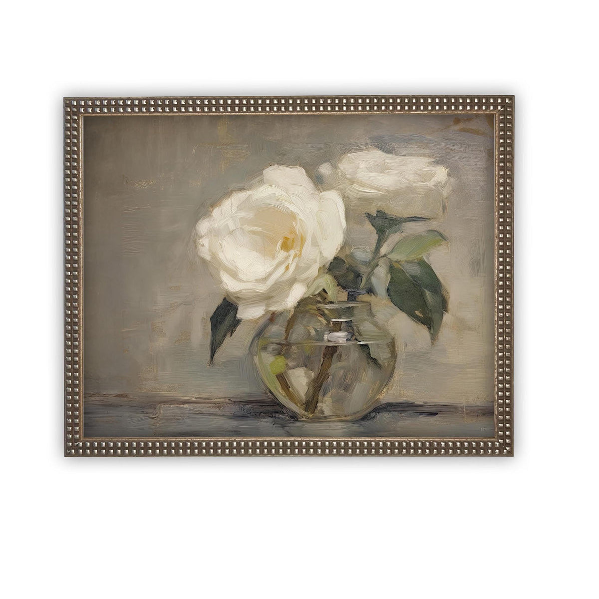 Vintage Framed Canvas Art #BOT-157