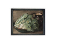Vintage Framed Canvas Art #ST-628