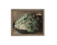 Vintage Framed Canvas Art #ST-628