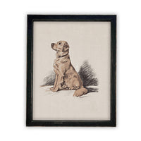 Framed Canvas Art #A-107
