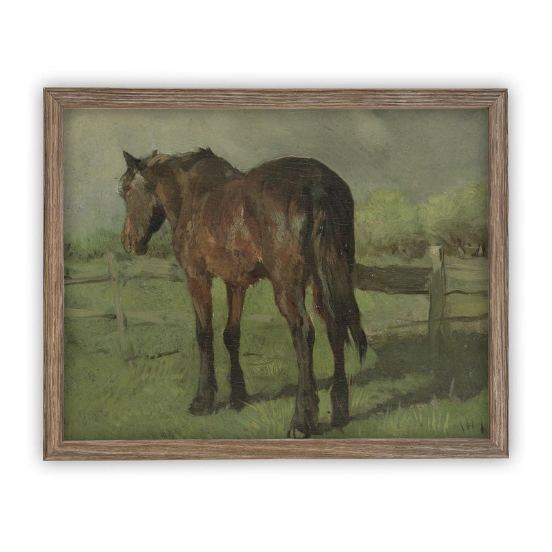 Framed Canvas Art #A-123