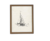 Vintage Framed Canvas Art #COAS-143