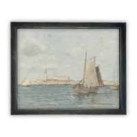 Vintage Framed Canvas Art #COAS-183