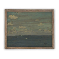 Vintage Framed Canvas Art #COAS-157