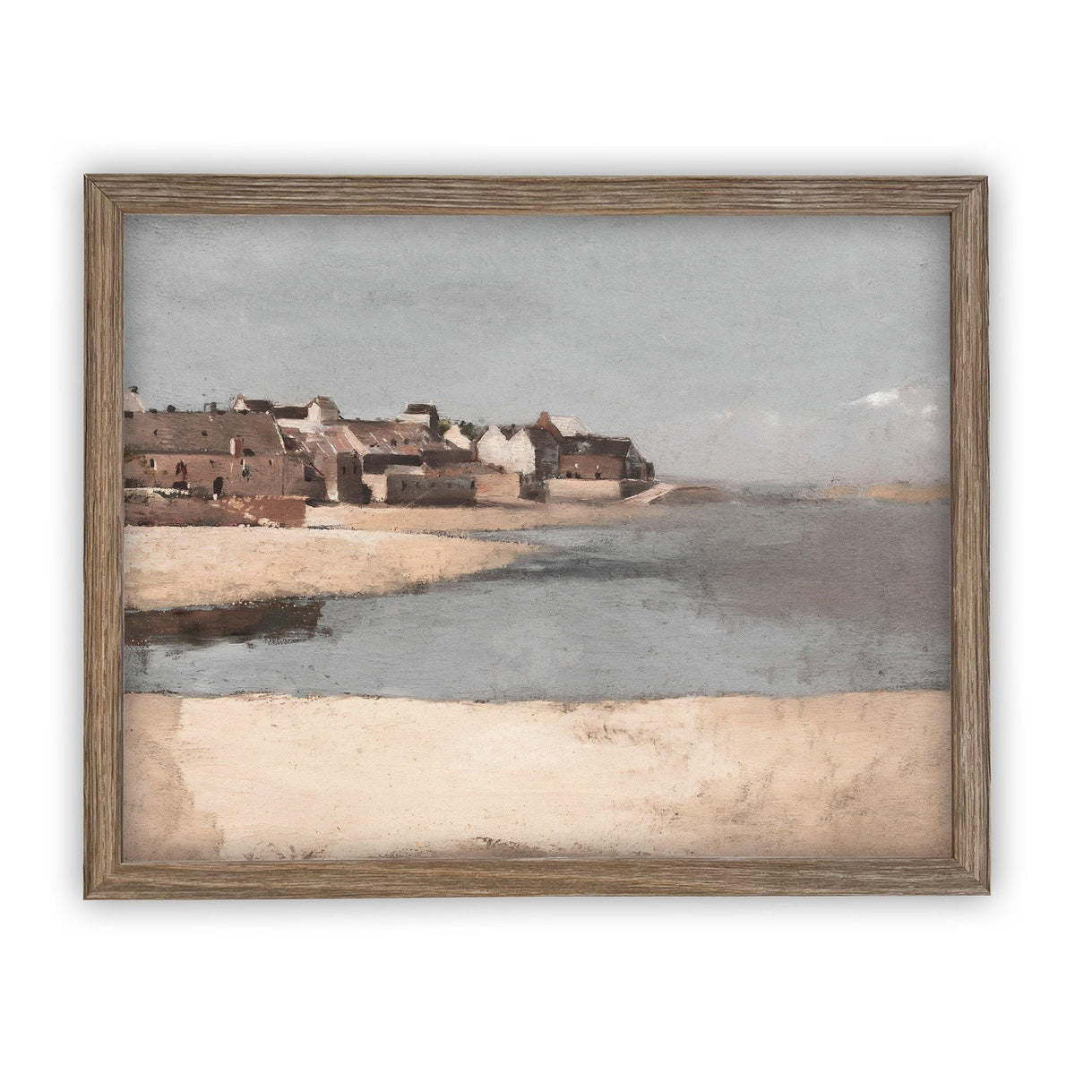 Vintage Framed Canvas Art #COAS-159