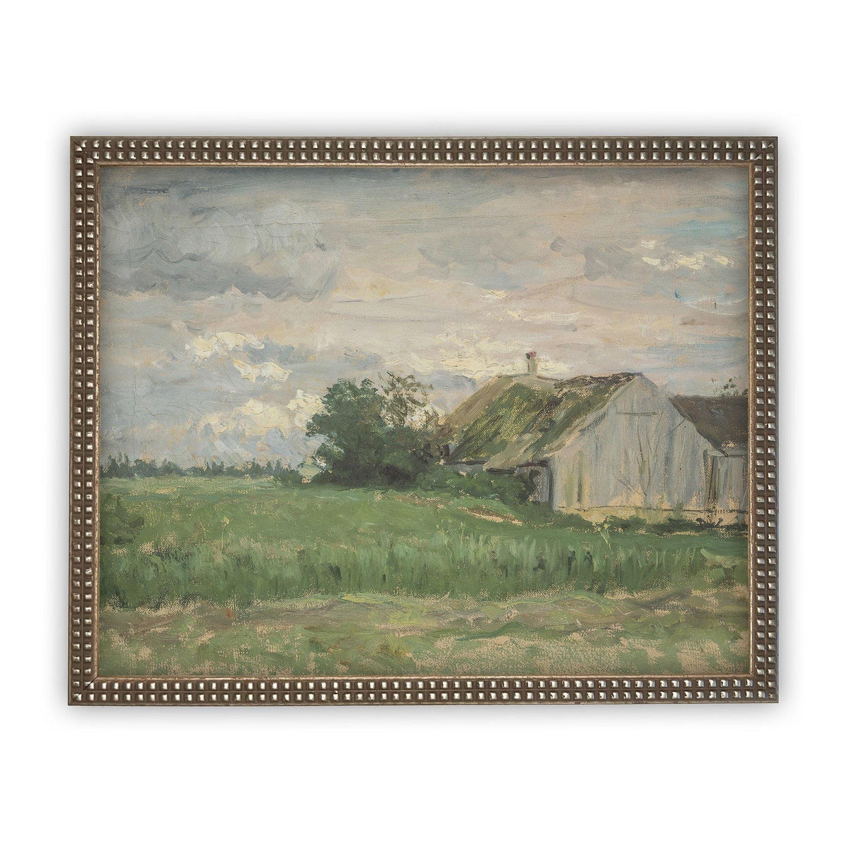 Vintage Framed Canvas Art #ARC-117