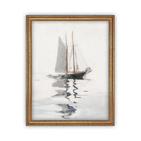 Vintage Framed Canvas Art #COAS-202