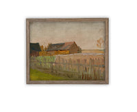 Vintage Framed Canvas Art #ARC-125
