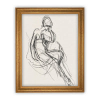 Framed Canvas Art #P-519