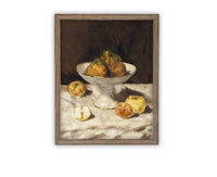 Vintage Framed Canvas Art #ST-635