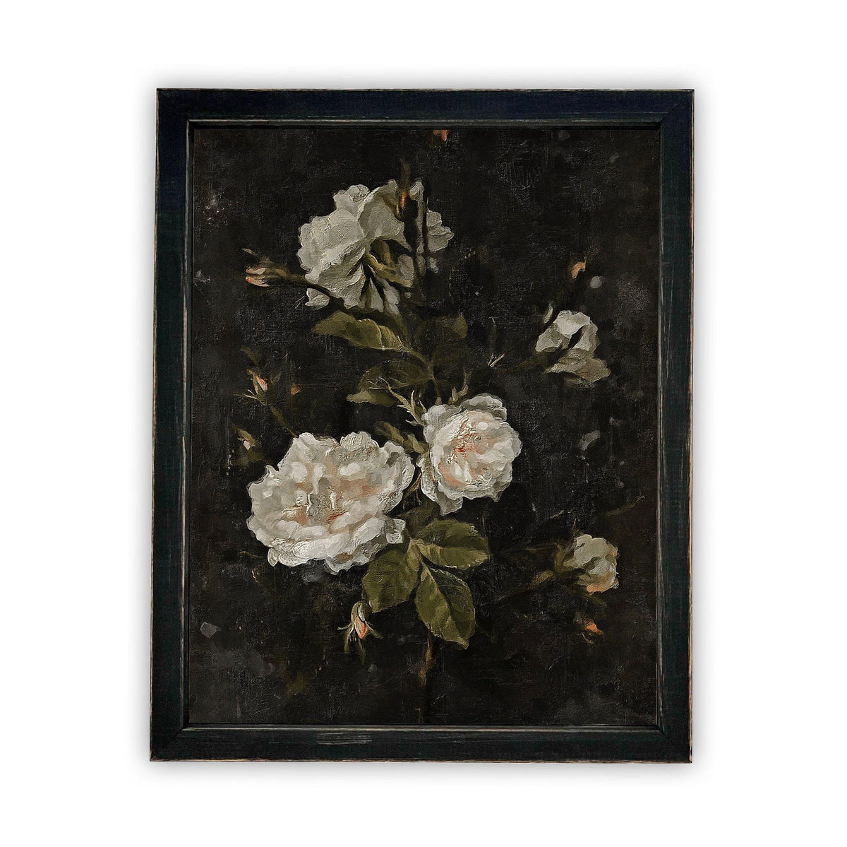 Framed Canvas Art Still Life Botanical #BOT-104