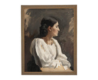 Framed Vintage Woman Portrait #P-557