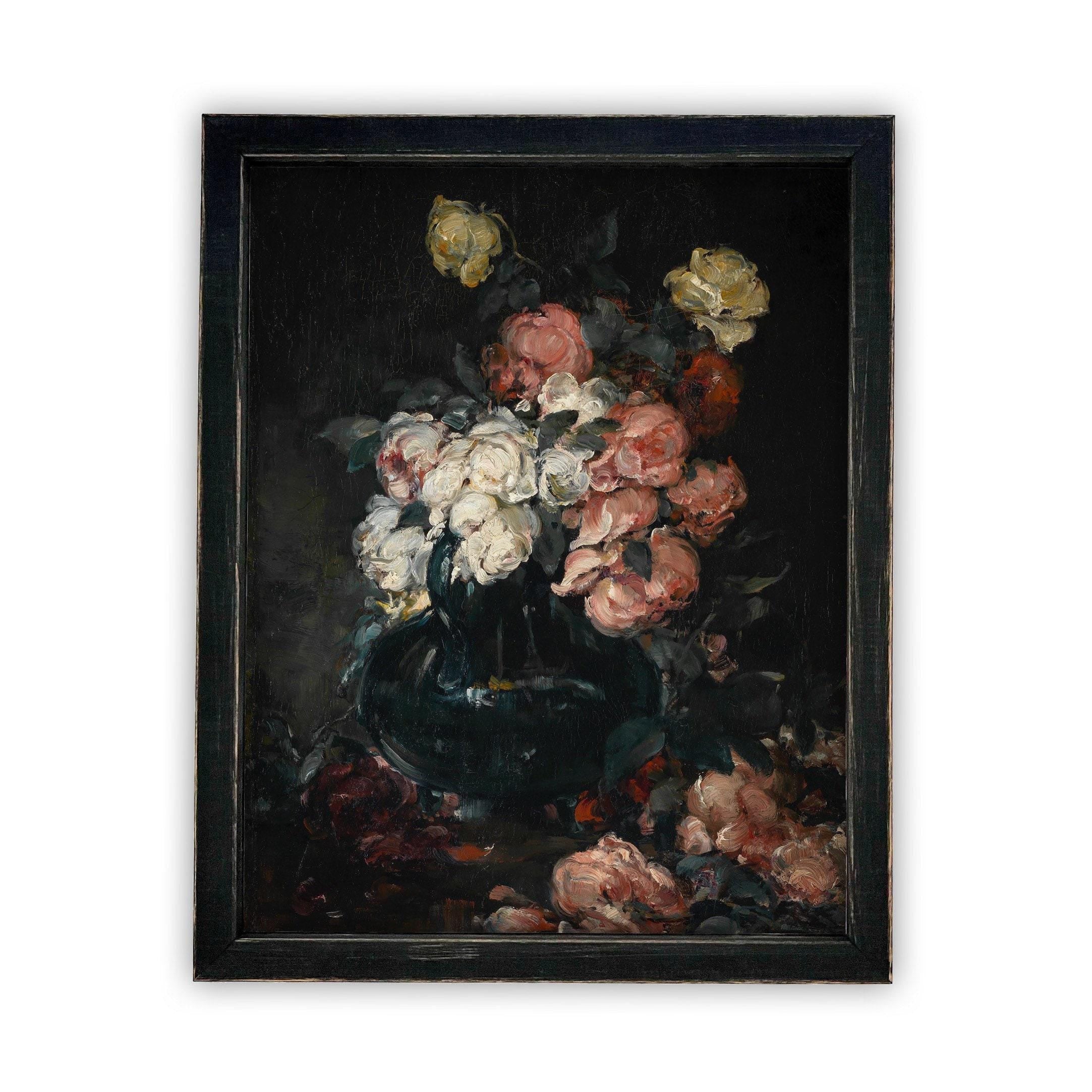 Framed Canvas Art #BOT-101