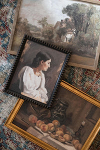 Framed Vintage Woman Portrait #P-557