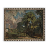 Framed Canvas Art Farmhouse print #LAN-115