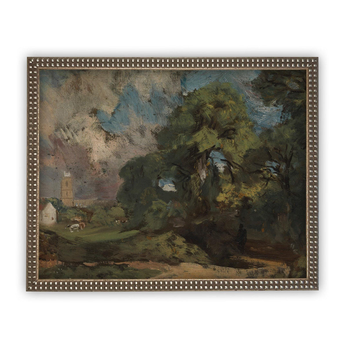 Framed Canvas Art Farmhouse print #LAN-115