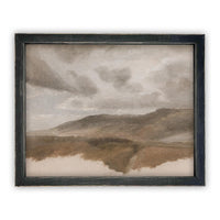 Framed Neutral Landscape Art # LAN-123