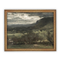 Framed Vintage Landscape Art #LAN-127