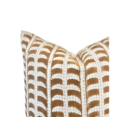 Designer "Northwood" Garud Thick Linen Pillow Cover