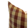 Designer "Hampstead" Buffalo Check Cinnamon Pillow Cover
