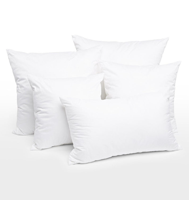 Synthetic Down Alternative Pillow Insert // Heavy Weight // Fluffy // –  Linen + Cloth