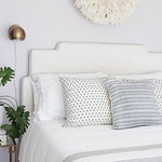 Kufri Karuso Designer Pillows in Natural // Black & Cream Pillows // Trendy Boho Throw PIllows // Geometric Pillow // Modern Farmhouse Decor