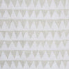 READY TO SHIP 22X22 Walter G Textiles Designer Pyramids Chalk Linen Pillow // Neutral Decorative PIllows // Tribal Pillows // Boho Pillows