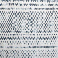 Designer Carolina Irving Fuji Pillow Cover in Indigo - Blue Throw Pillow Cover - Boutique Pillow Cover - Linen and Cloth Throw Pillow Covers