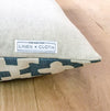 Peter Dunham Designer Pillows // Peterazzi in Indigo Throw Pillow // Decorative Pillow Covers // Blue throw pillow // Boutique Pillows
