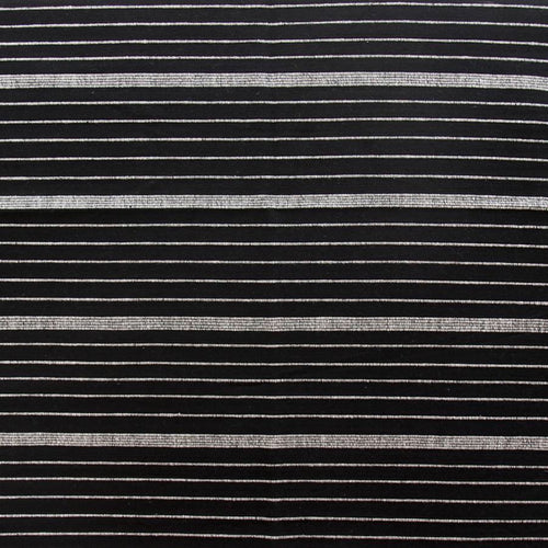 Kufri Cusco Stripe Pillow in Black // Black White Striped Pillow // Morern Farmhouse Pillow // Decorative Pillow // Accent Pillow
