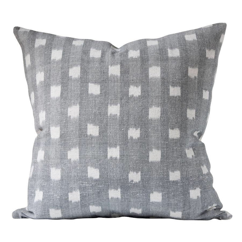Linen and Cloth Designer Pillow Covers // Kufri Rex in Grey // Gray Decorative Pillows // Farmhouse Pillow // Modern Farmhouse Decor