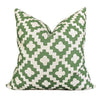 Peter Dunham Peterazzi Pillow Cover in Green // Designer Throw Pillows // Decorative Pillow Covers