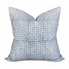 READY TO SHIP 12x18 Walter G Batik Dusk Linen Pillow Cover // Light Blue Designer Throw PIllows // Tribal Pillows // Modern Boho Pillows
