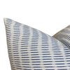READY TO SHIP 14X22 Kufri Sanjana Designer Pillows Stripe in Blue // Blue Ikat Pillow // Accent PIllows //Boho Tribal Pillow // Kufri Life