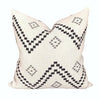 Peter Dunham Pillow Covers // Taj Onyx Ash // Black and White Pillow Cover // Zig Zag Chevron Boho Pillows // Modern Boho Pillows