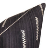 READY TO SHIP 12X18 Kettlewell Collection Nala in Charcoal Designer Pillows // Gray Black Pillow // Boho Tribal PIllow // High end pillow