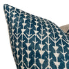 Designer Pillows Carolina Irving 'Amazon' Pillow in Indigo // Indigo Blue Pillow Cover // Boutique Pillow Covers // High End Pillow