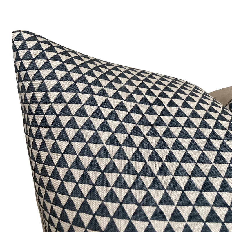 READY TO SHIP Walter G Textiles Huts Slate Pillow Cover